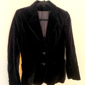Velvet blazer